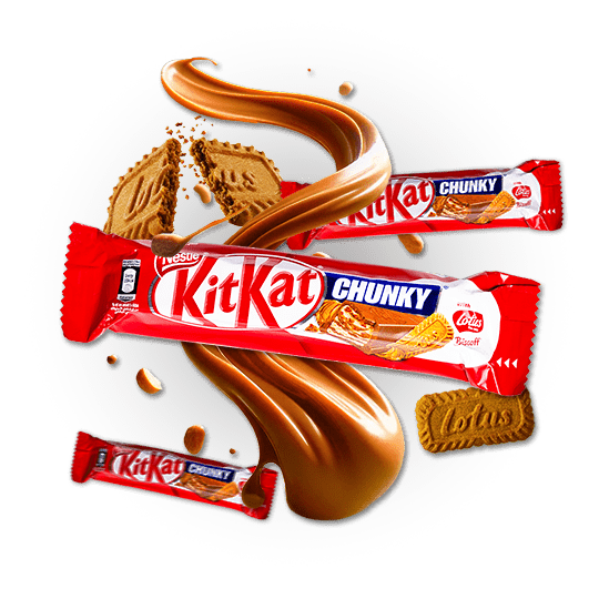 Image of KitKat Chunky Lotus - 3 Pack