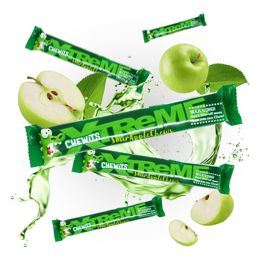 Image of Sour Apple Chews - 4 Pack