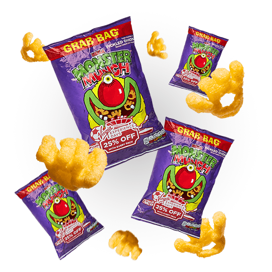 Image of Monster Munch - 4 Pack