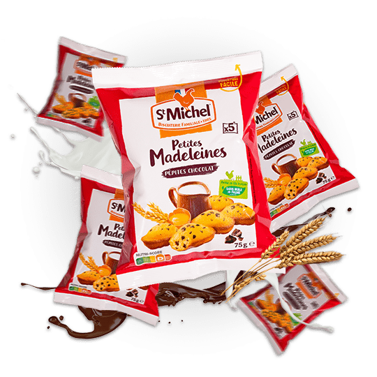 Image of Madeleines Pepites de Chocolat - 5 Pack