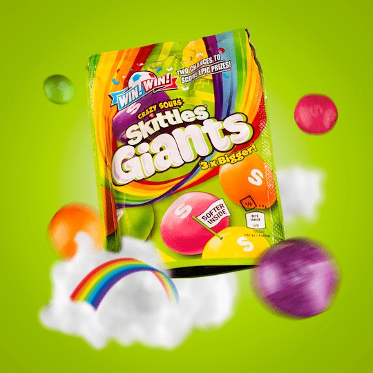 Image of Skittles Sour Giants - 5 Pack